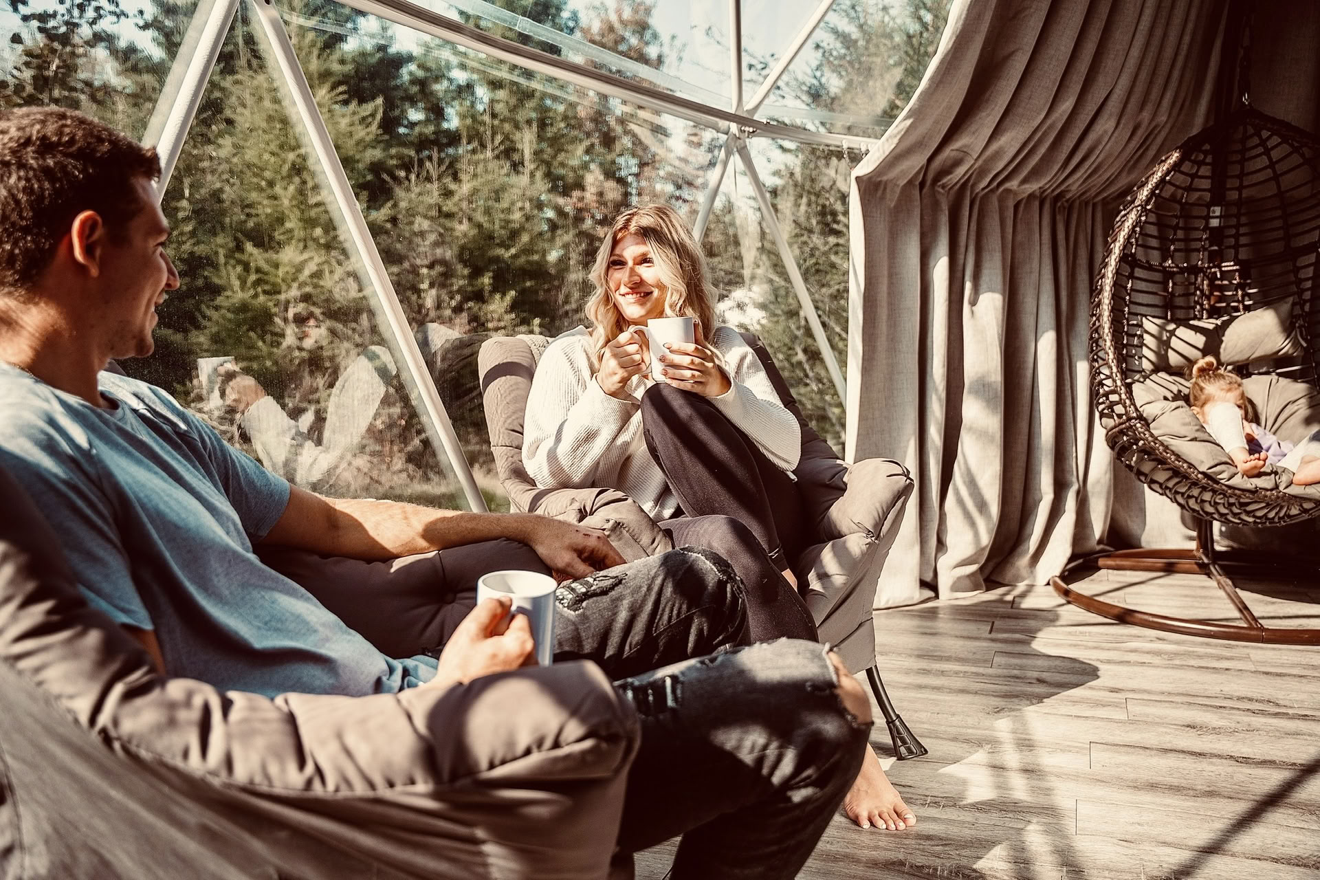 L’esperienza di glamping Akadi Lumina
