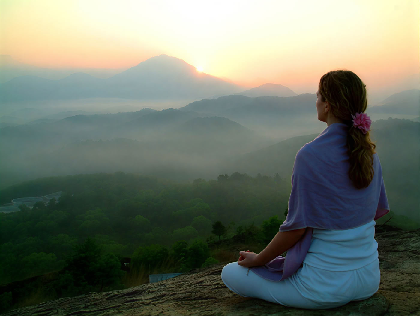 Ritiro di yoga in un ashram