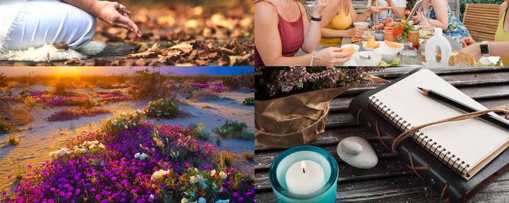 Ritiro di 4 giorni di mindfulness e journaling di lusso per donne