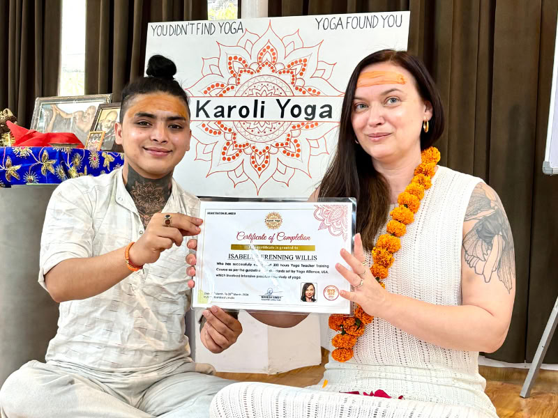 Corso di formazione insegnanti di yoga Yin e Yang di 50 ore a Rishikesh – dal 1° al 7 gennaio 2026