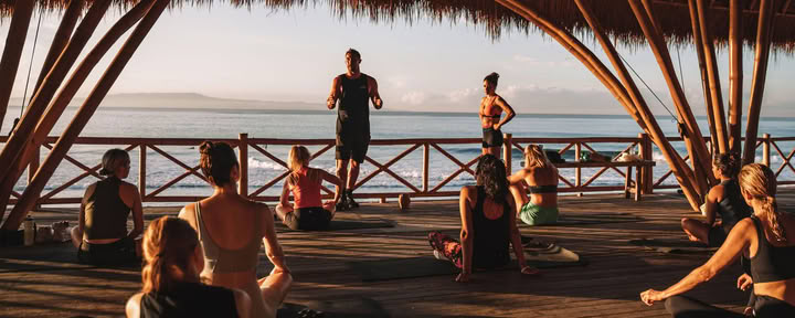 Lezioni di yoga, fitness e pilates