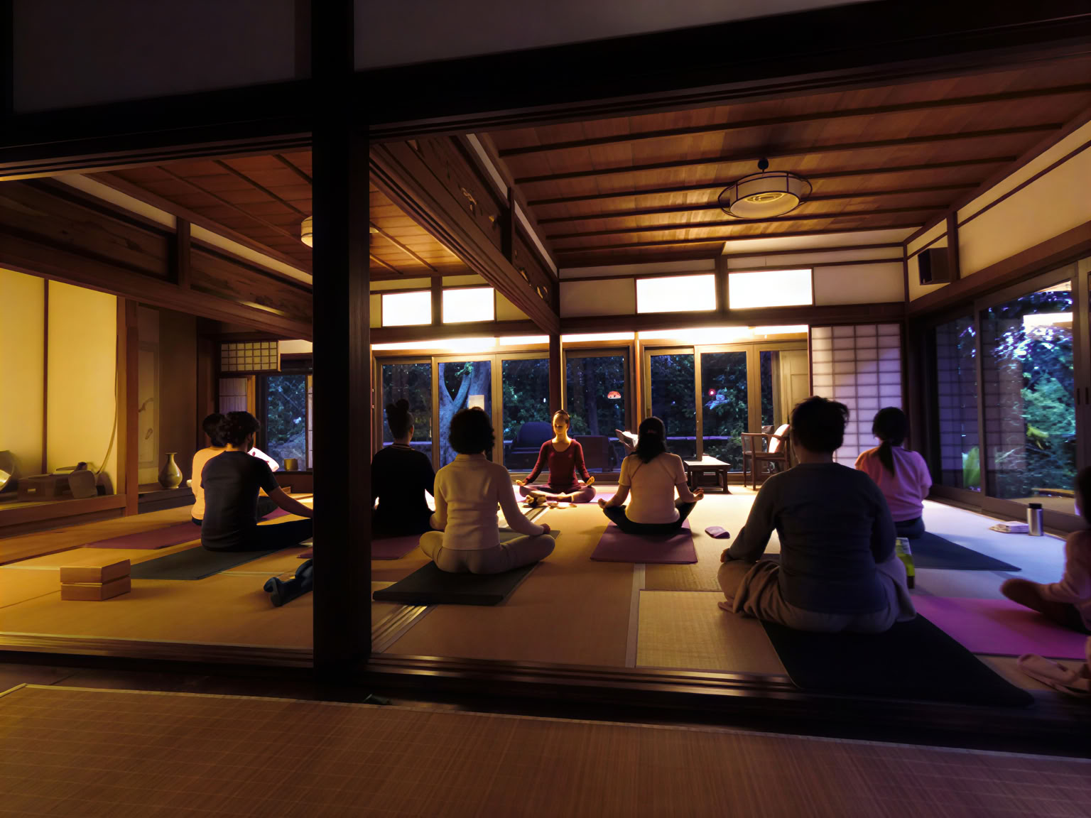 Ritiro di meditazione mindfulness silenziosa e yoga