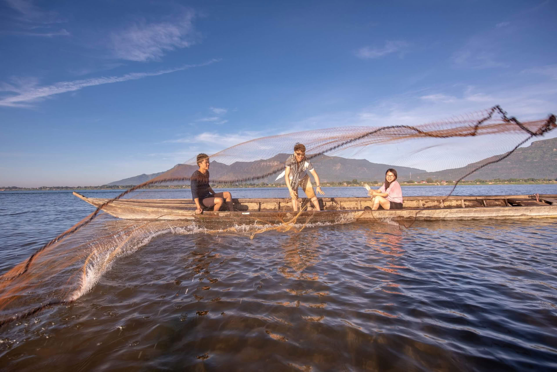 Pesca sul Mekong