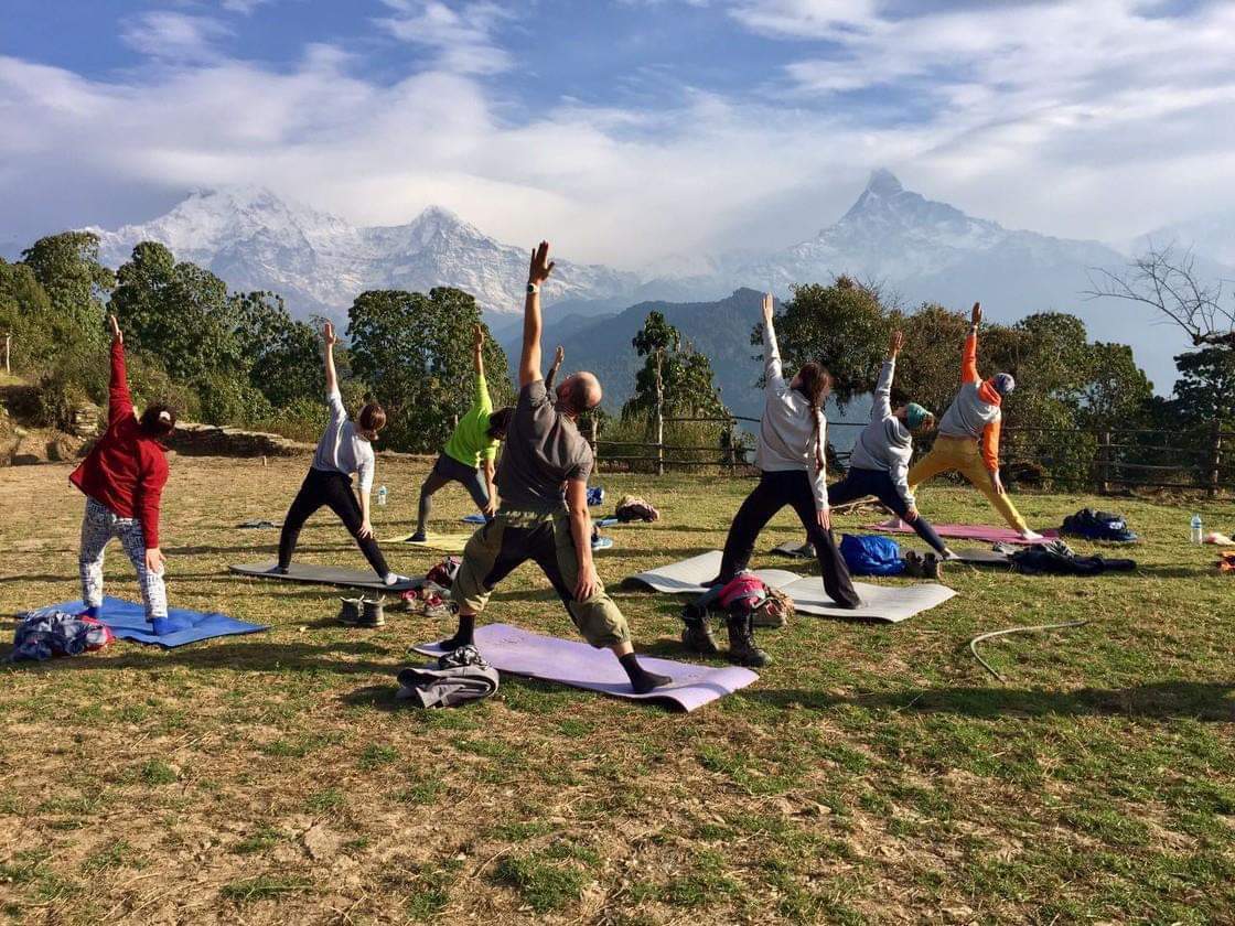 Ritiro di Yoga a Dhampus