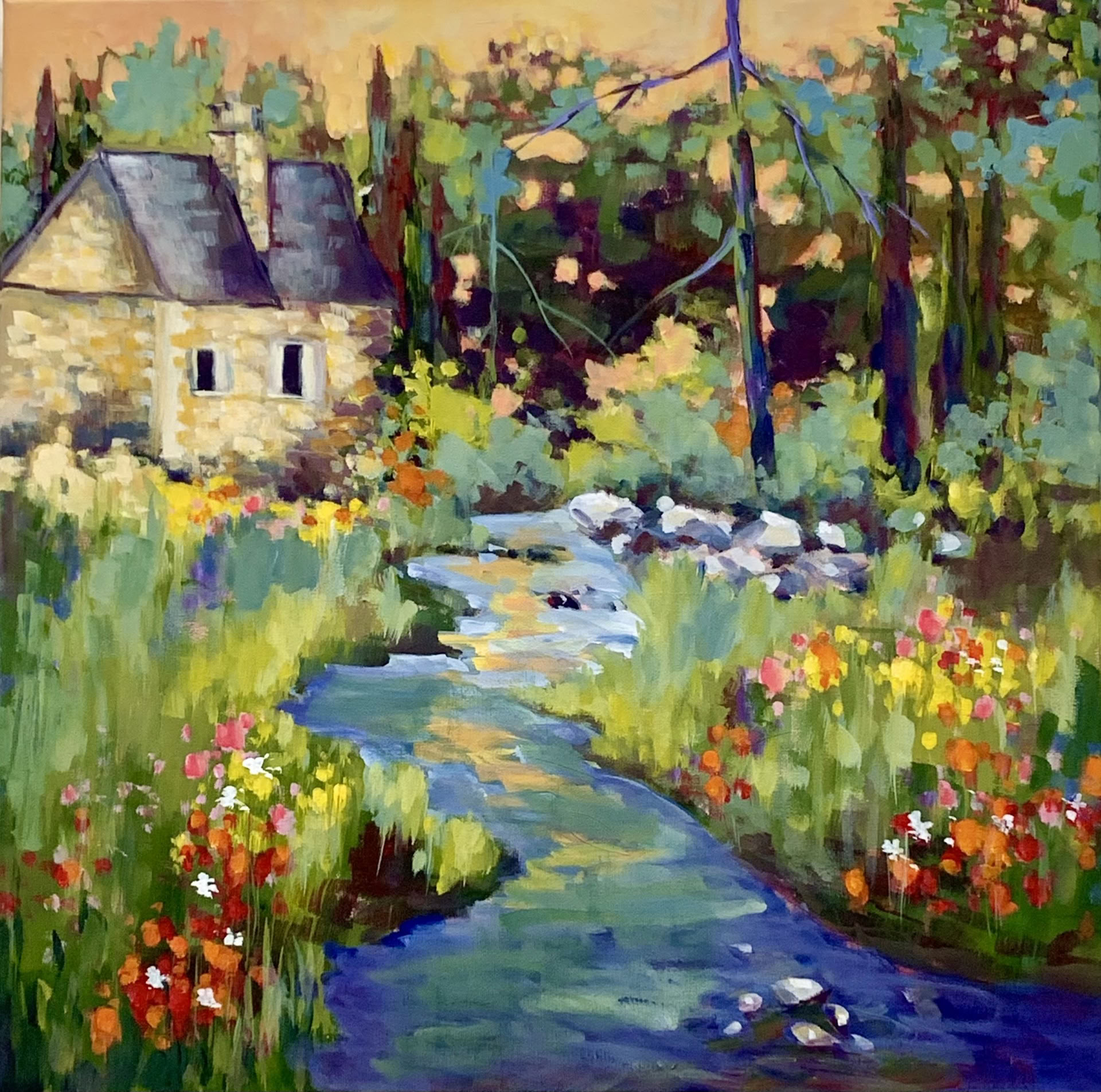 Ritiro di pittura I colori della Francia