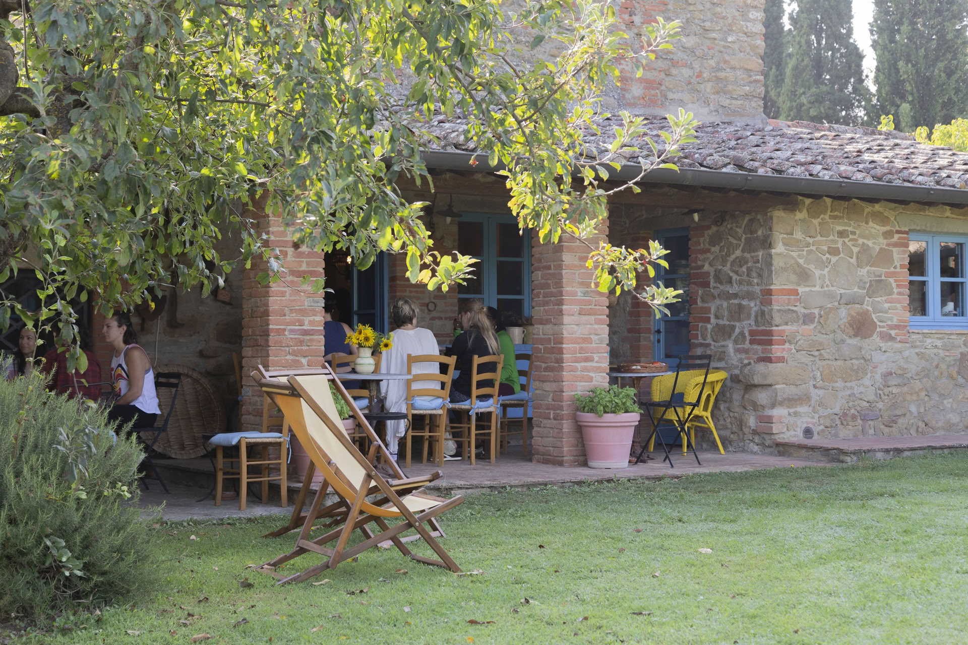 Affitto della fattoria per amici e famiglia