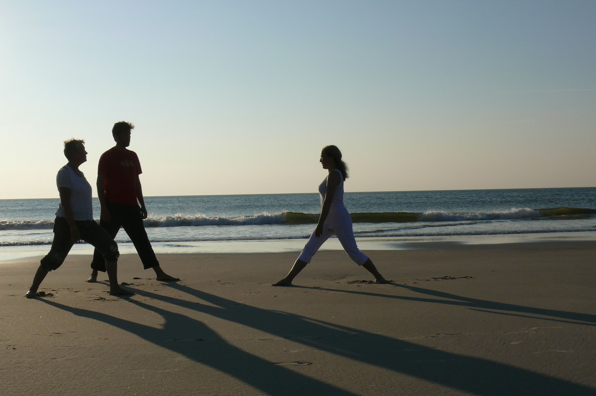 Yoga in spiaggia