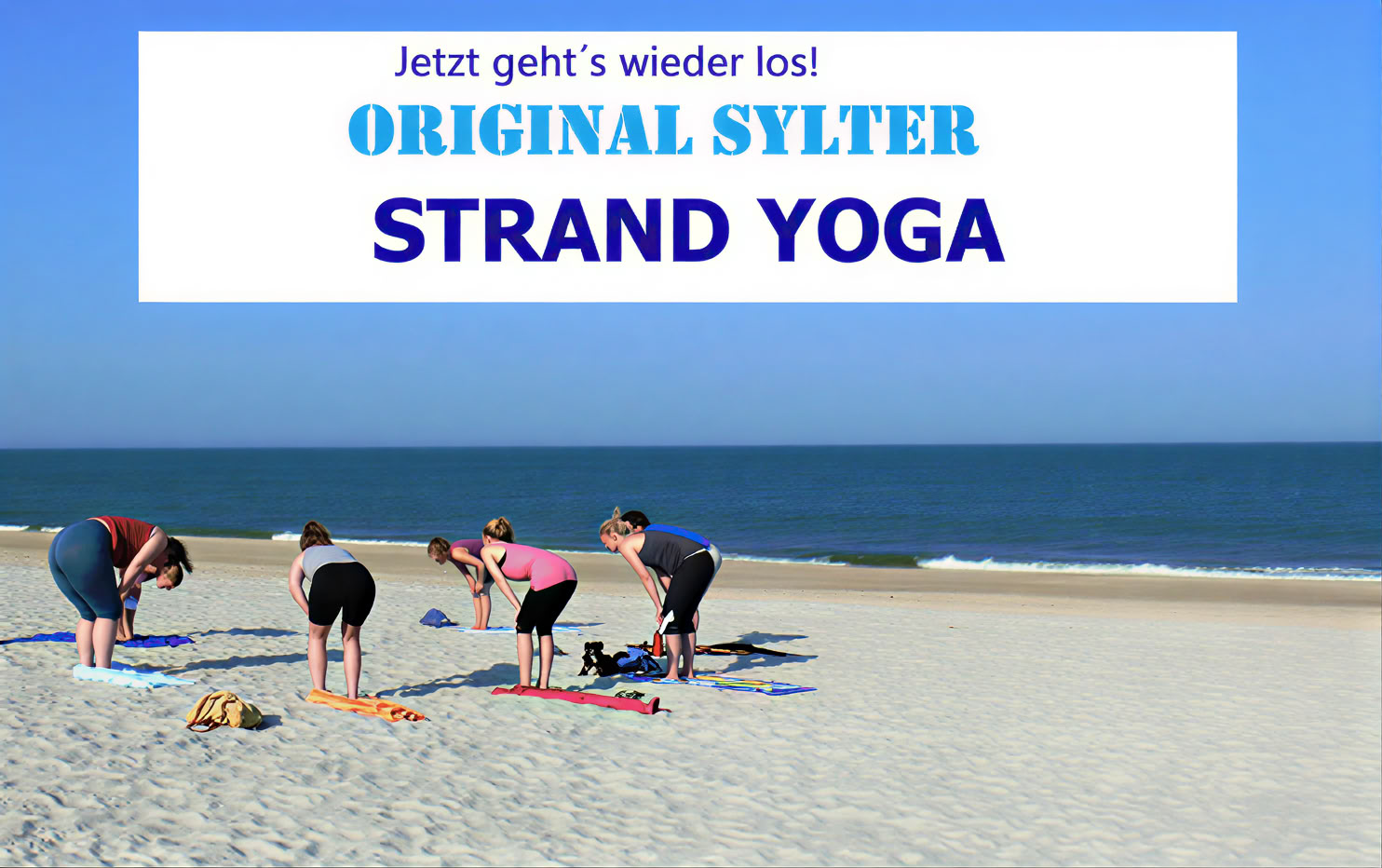 Yoga in spiaggia