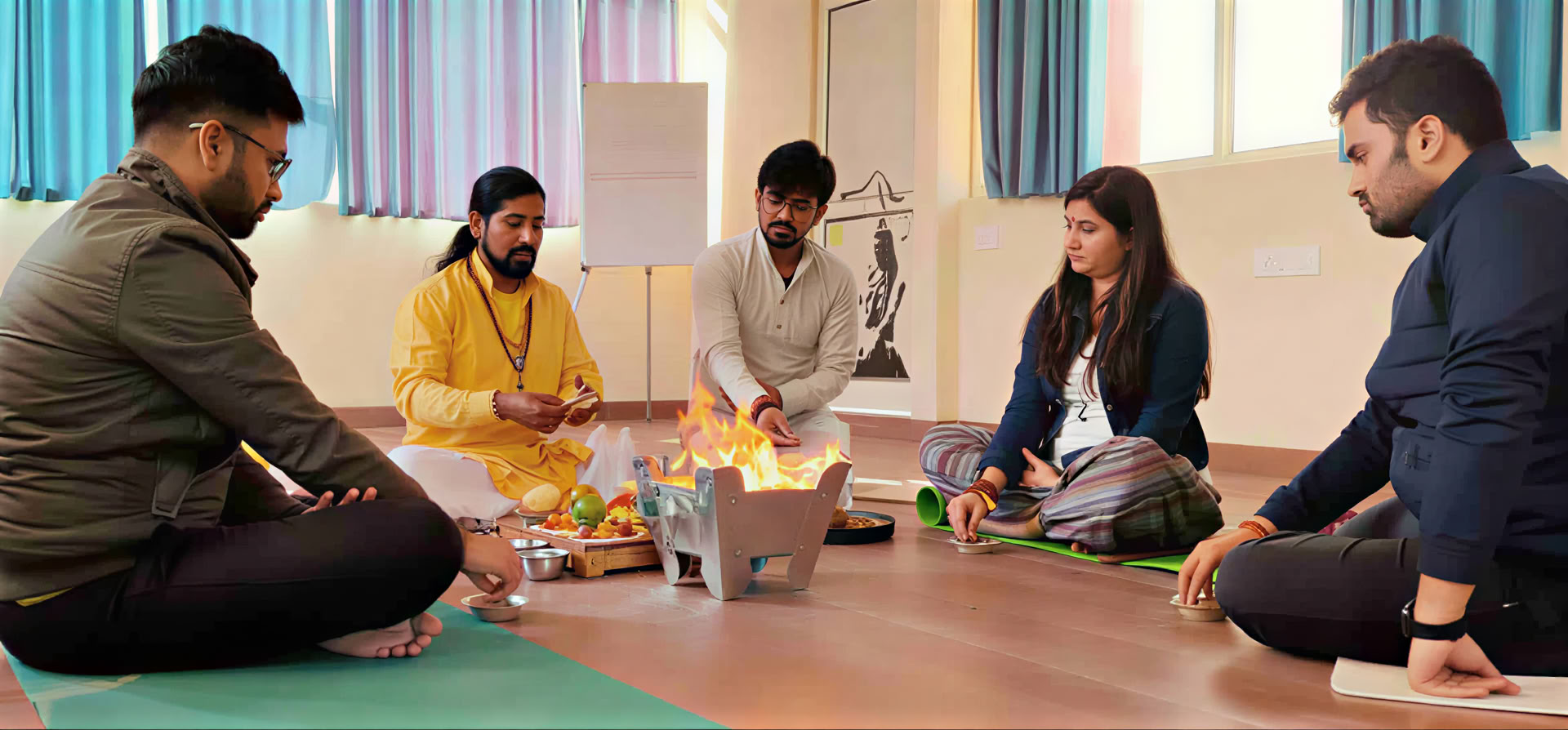 7 giorni di ritiri yoga a Rishikesh, India