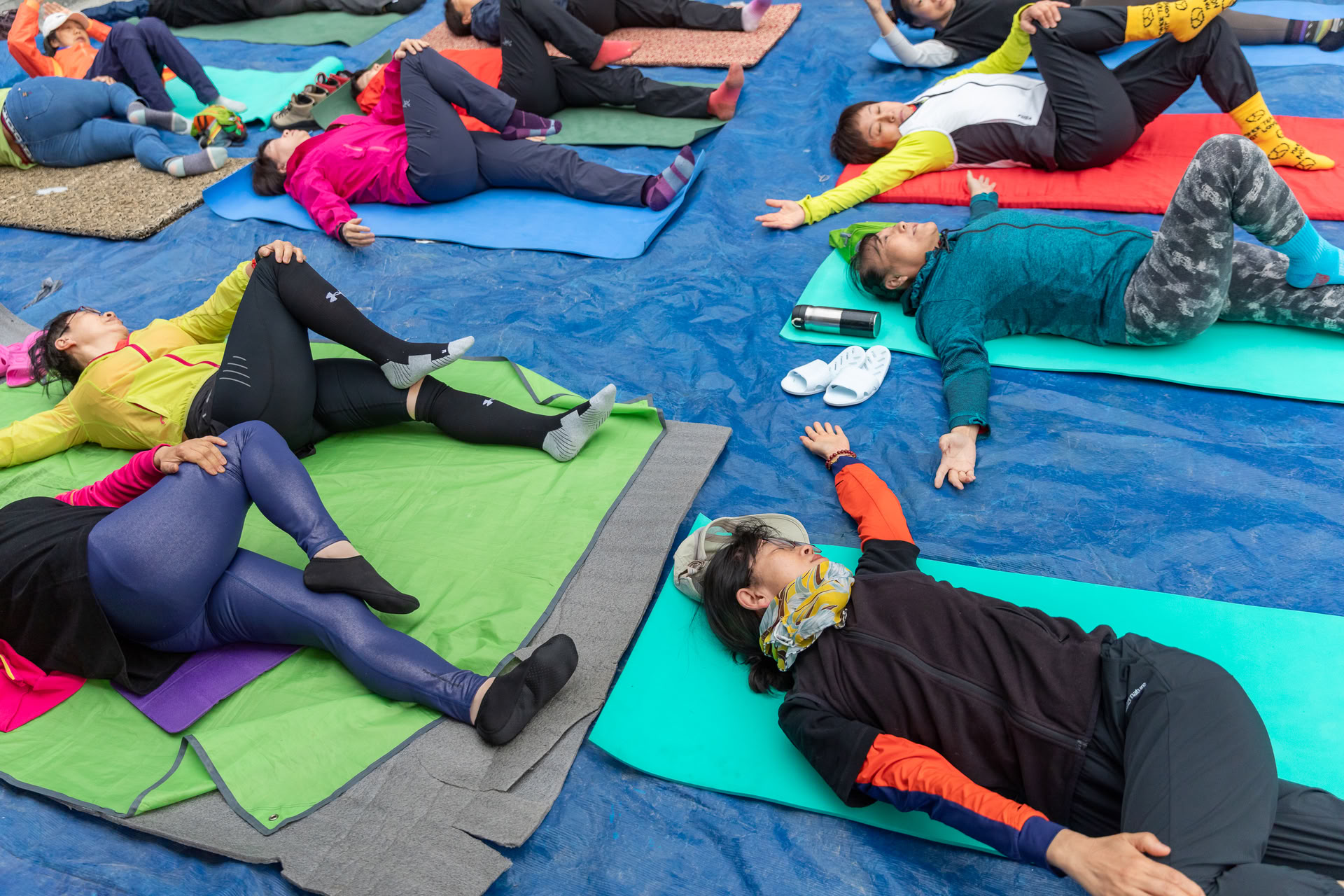 Trekking a Nagarkot in Nepal con yoga