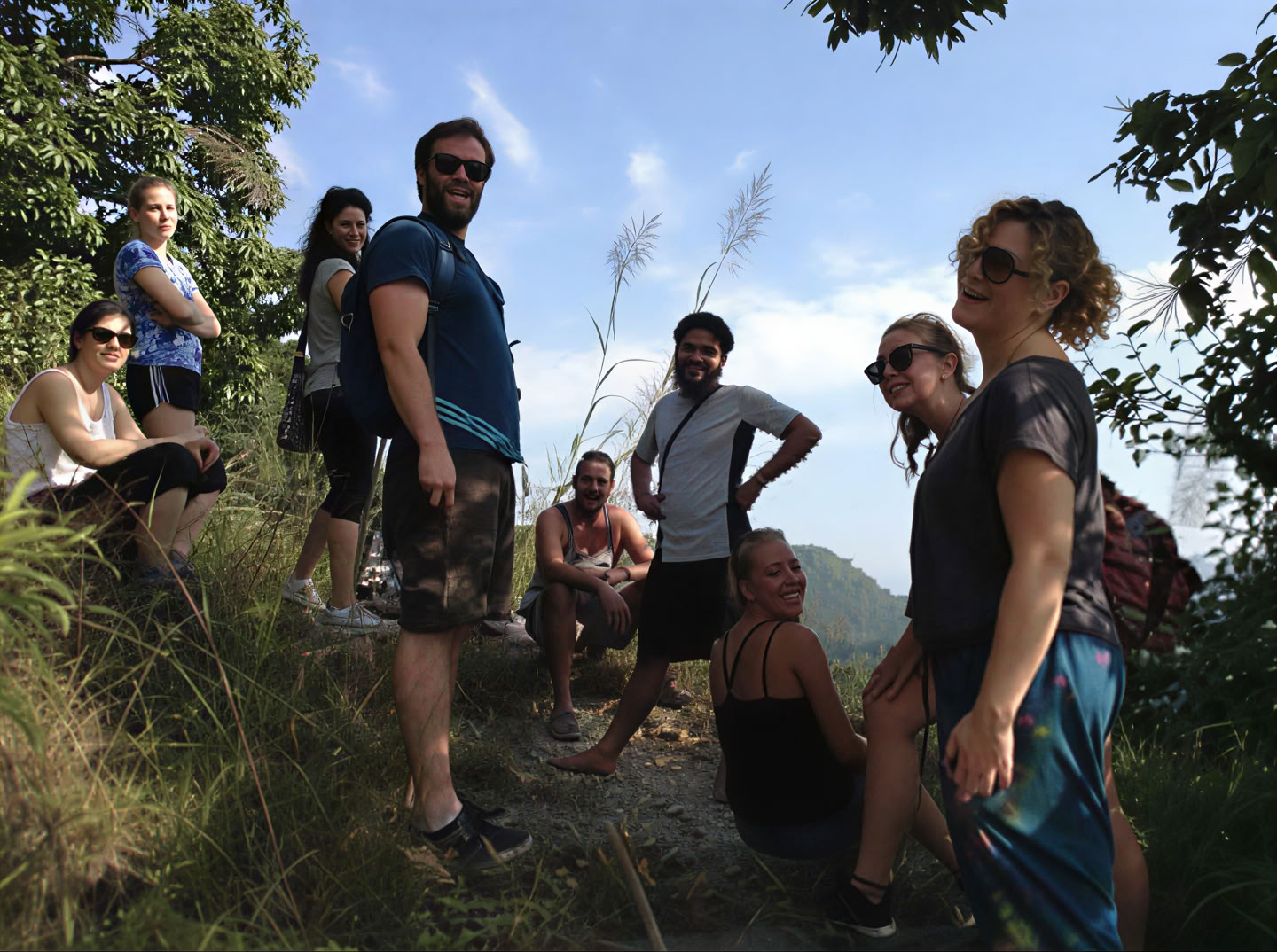 Trekking yoga nella valle di Langtang in Nepal