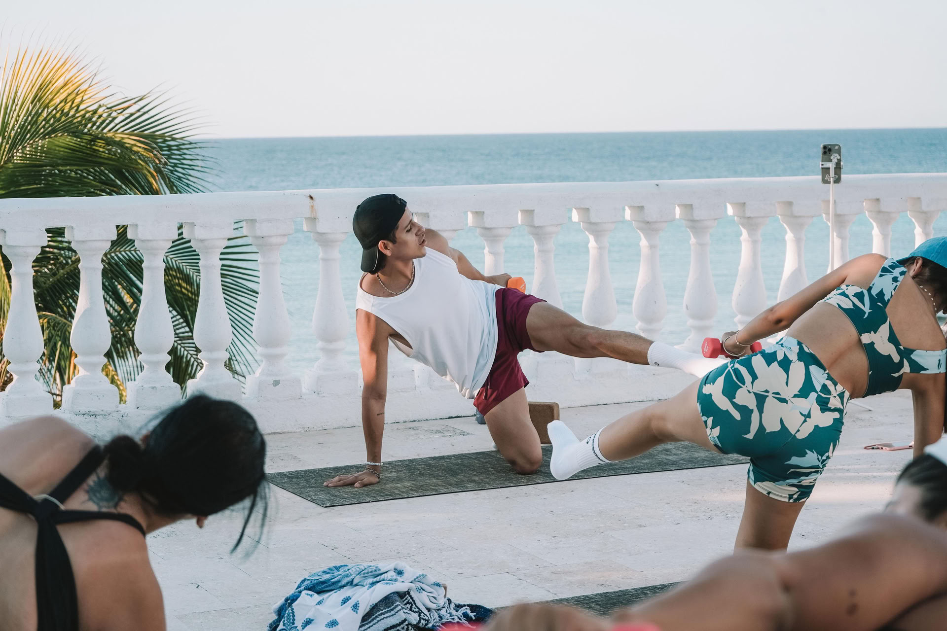 Ritiro di Pilates di 7 giorni sul mare con tour al cenote e snorkeling