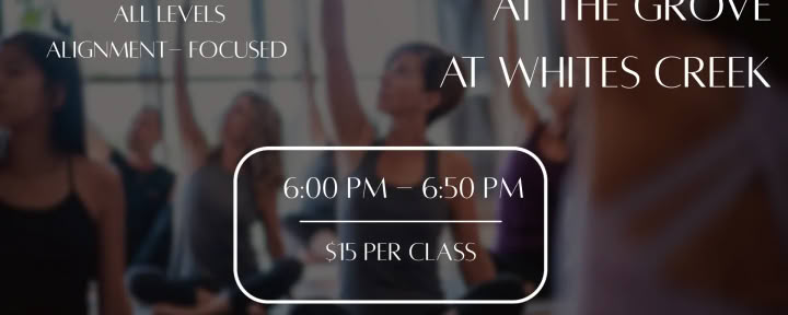 Yoga Slow Flow al Grove at Whites Creek