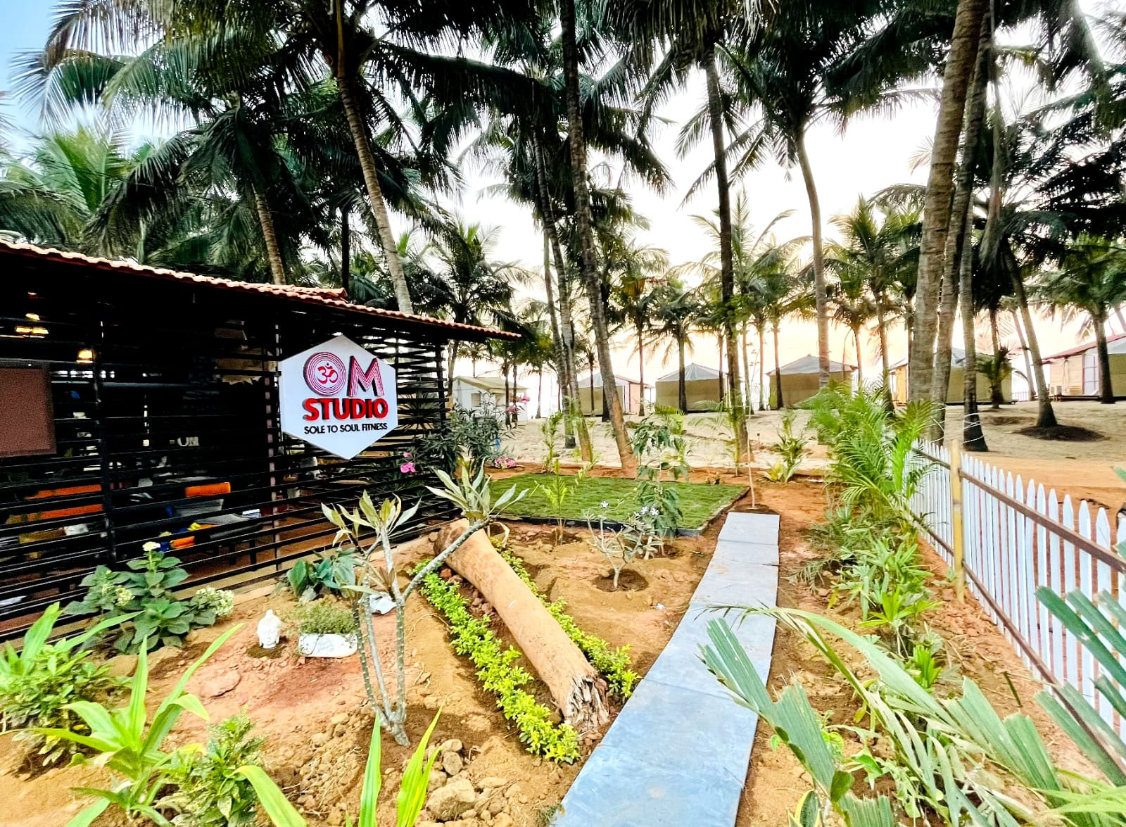 OM Studio Agonda - Yoga Aereo e Guarigione Sonora a Goa
