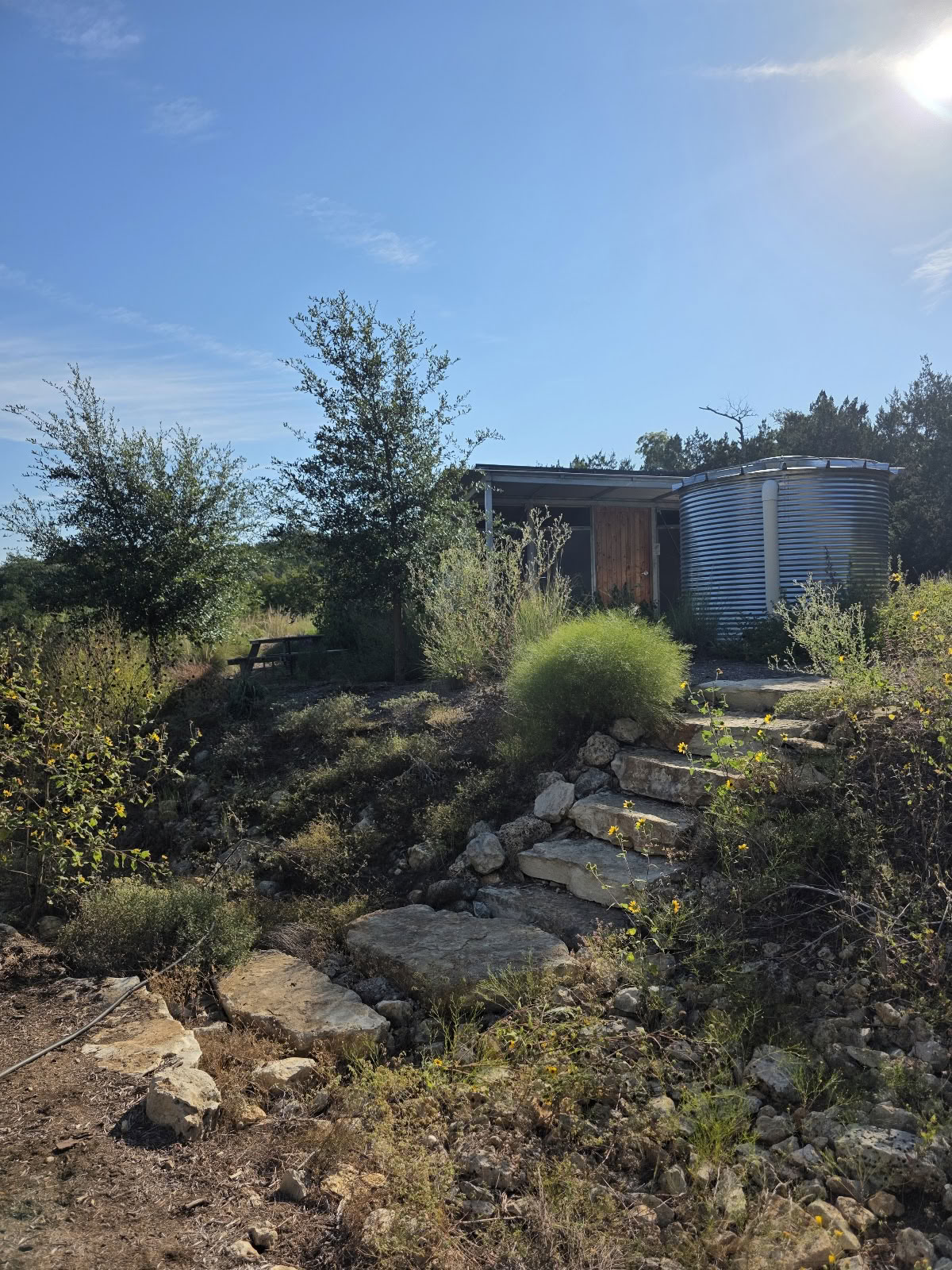 Campeggio presso Shield Ranch