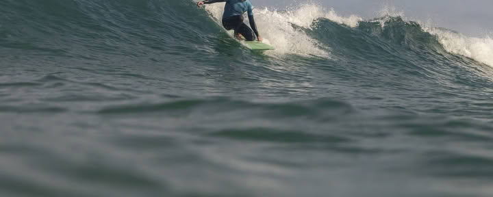 Scuola di surf selvaggio