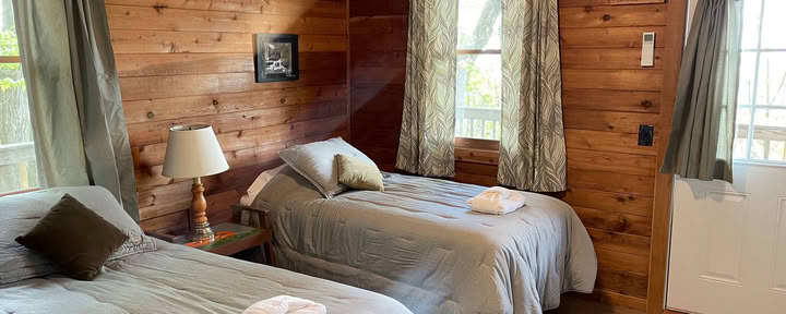 Camera doppia con letto singolo condiviso e bagno privato
