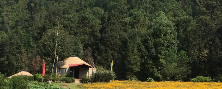 Dormitorio in yurta
