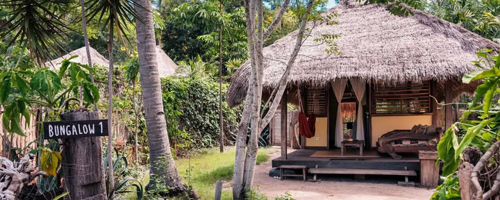 Bungalow sulla spiaggia